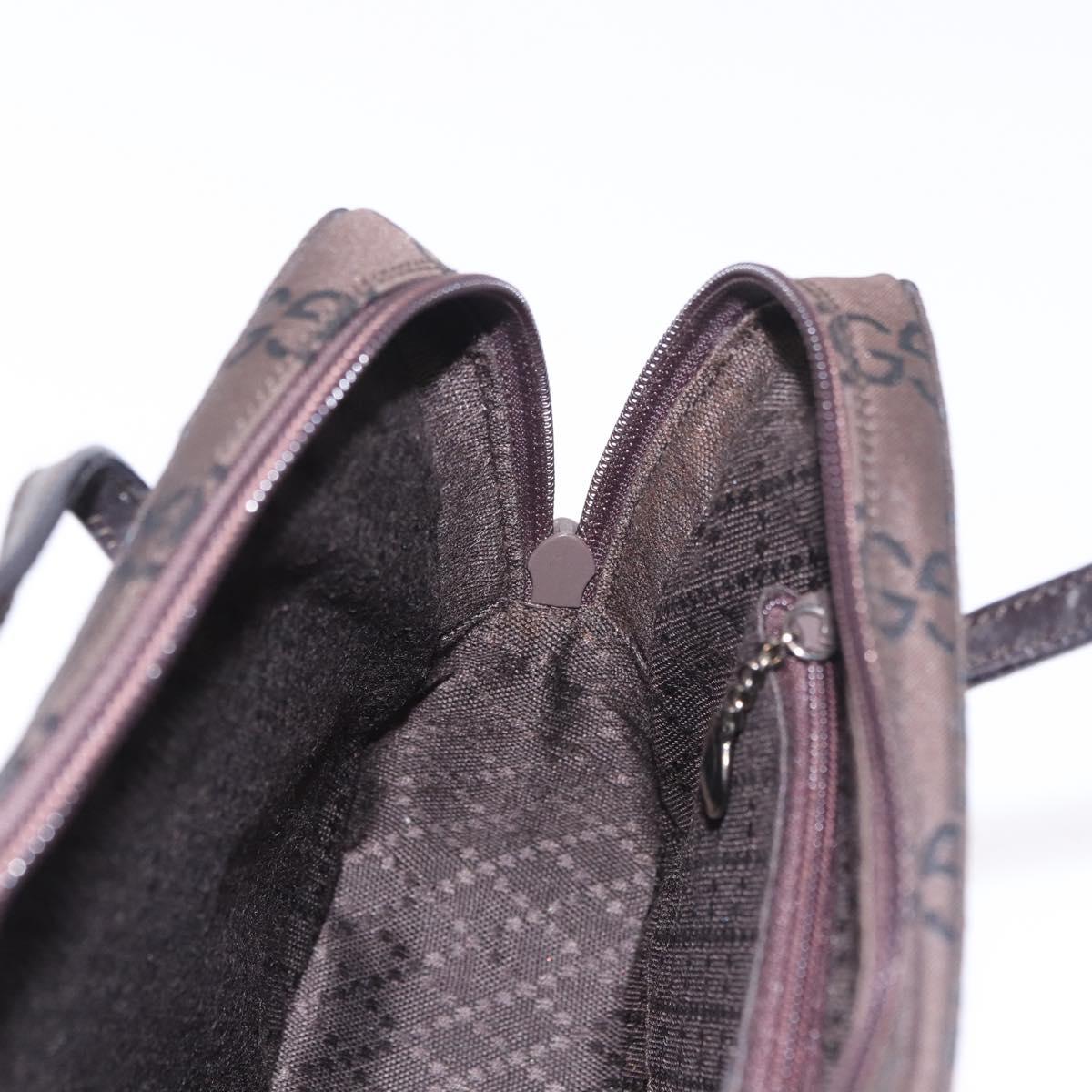 Gucci Brown Monogram Shoulder Bag