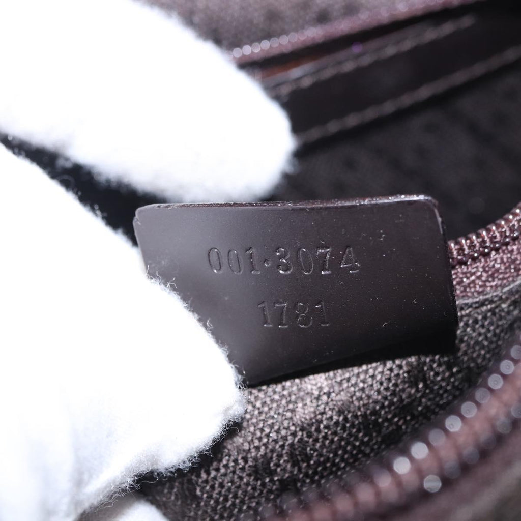 Gucci Brown Monogram Shoulder Bag