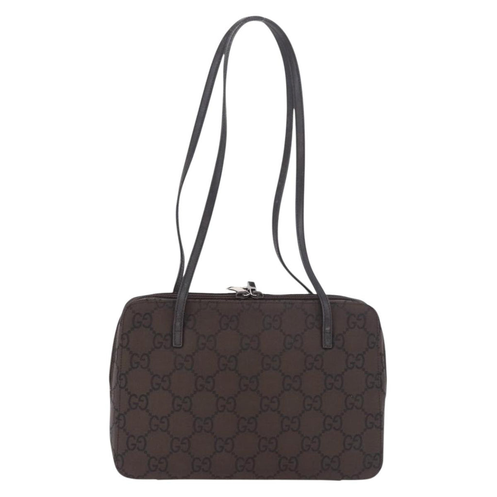 Gucci Brown Monogram Shoulder Bag