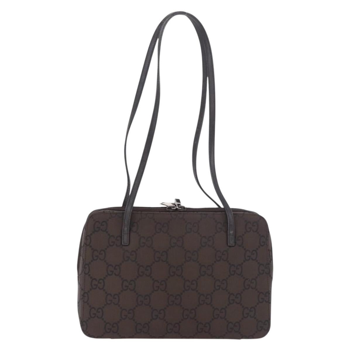 Gucci Brown Monogram Shoulder Bag