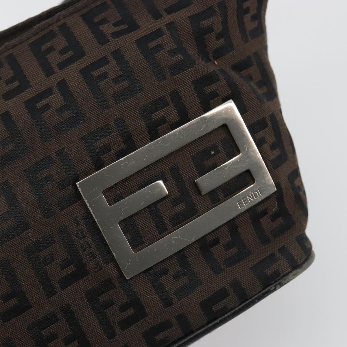 Fendi Brown Zucchino Handbag