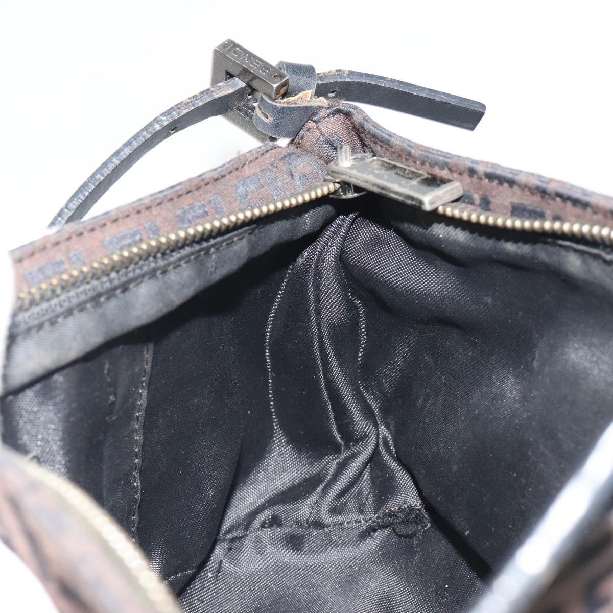 Fendi Brown Zucchino Handbag