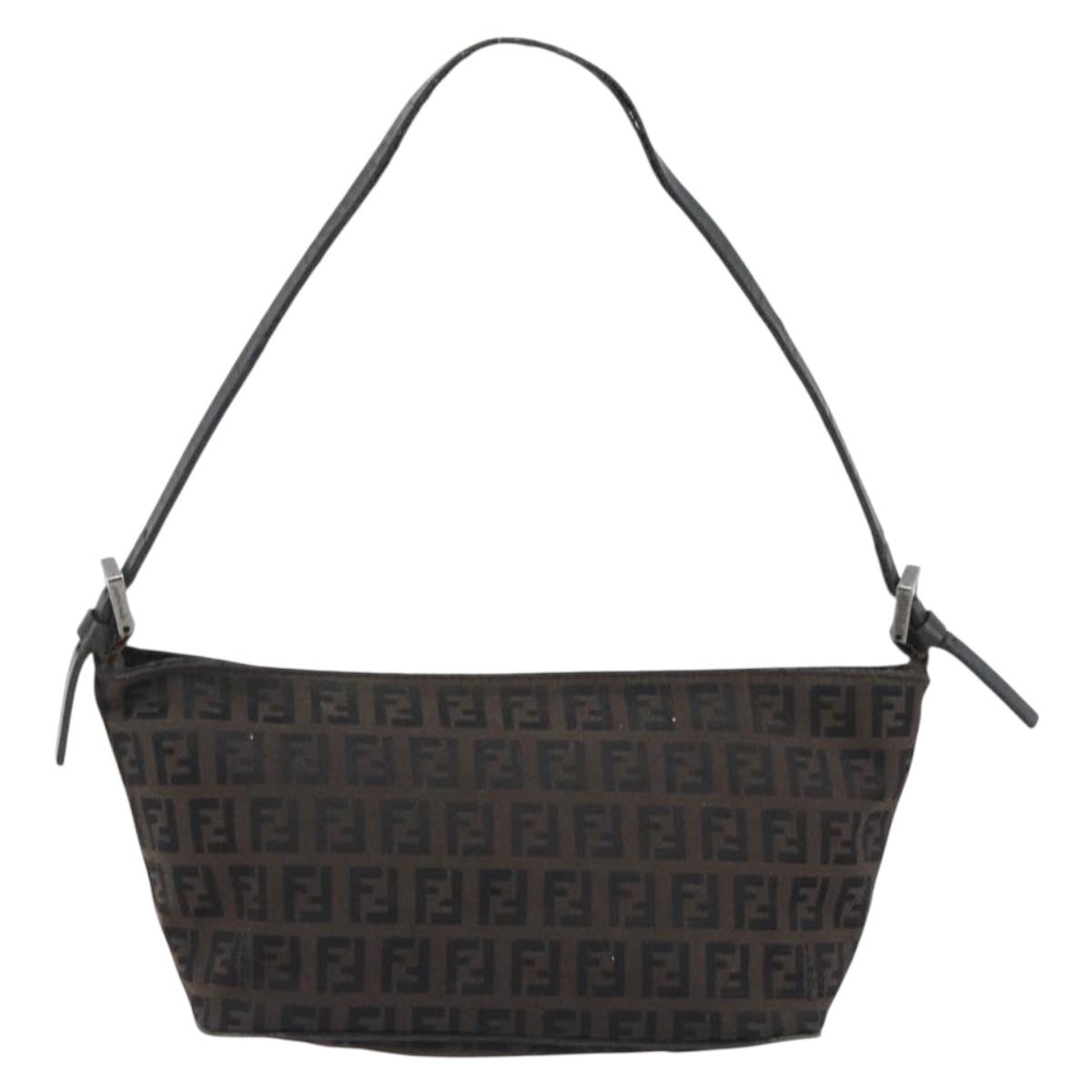 Fendi Brown Zucchino Handbag