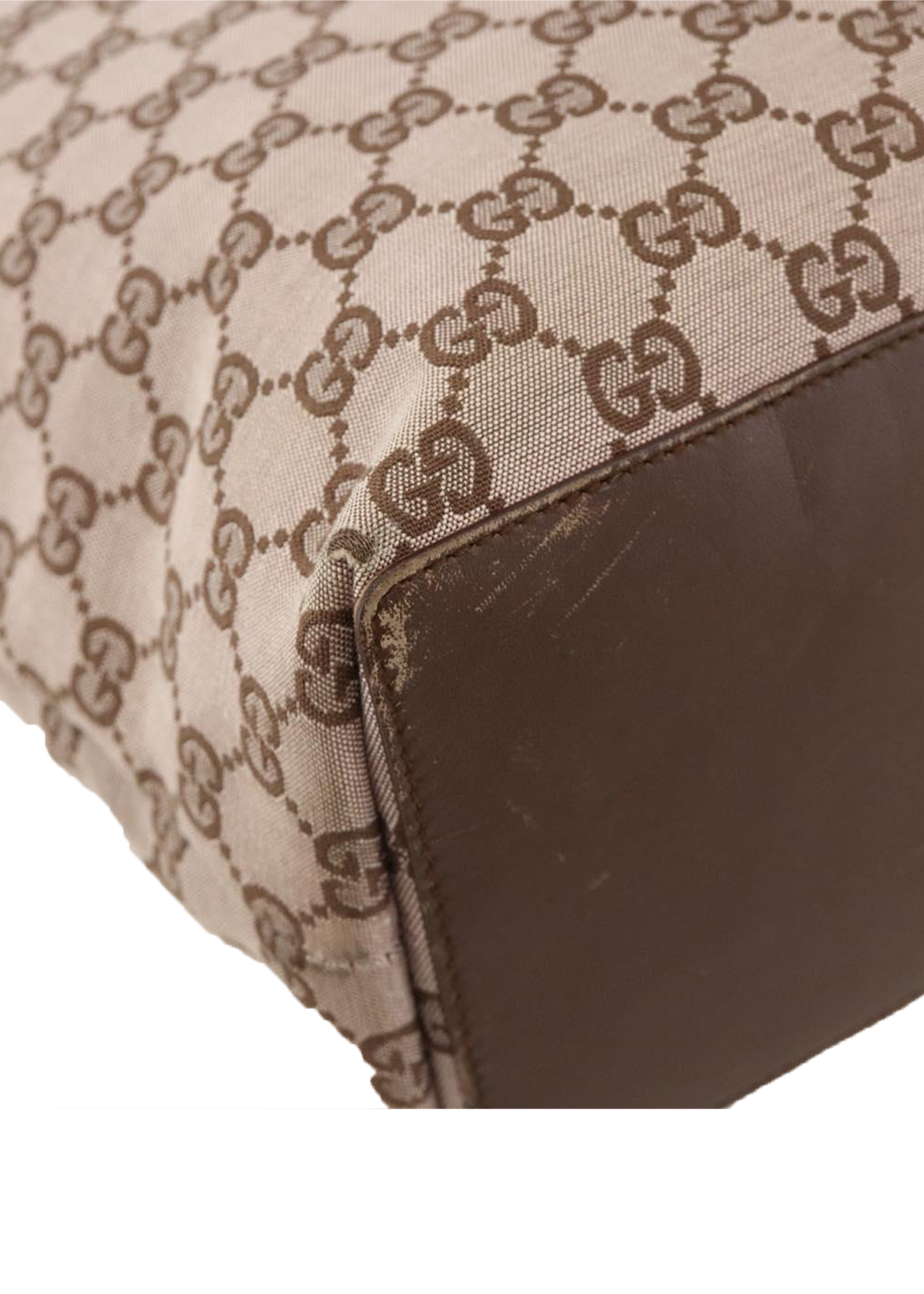 Gucci Brown Monogram Tote