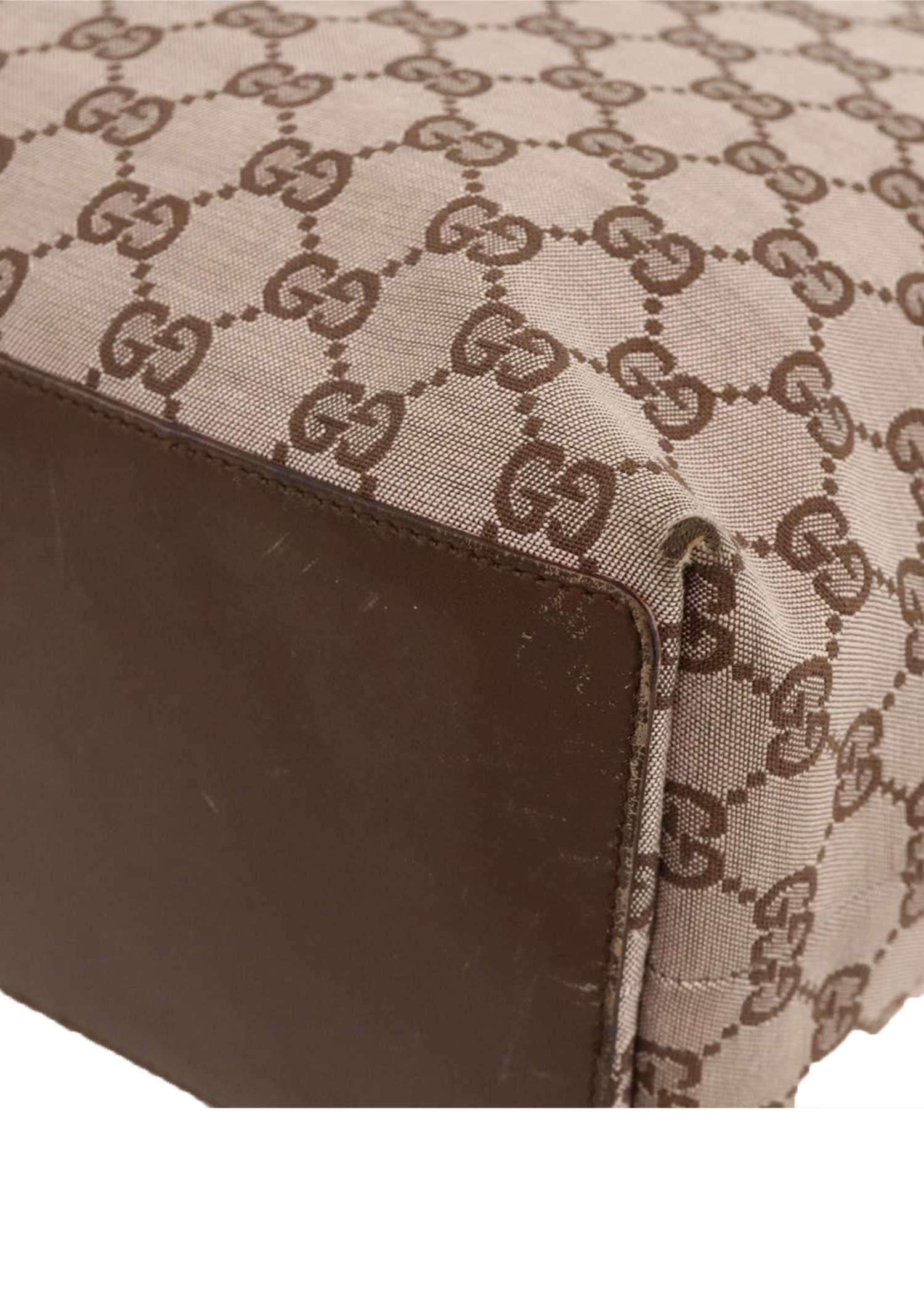 Gucci Brown Monogram Tote