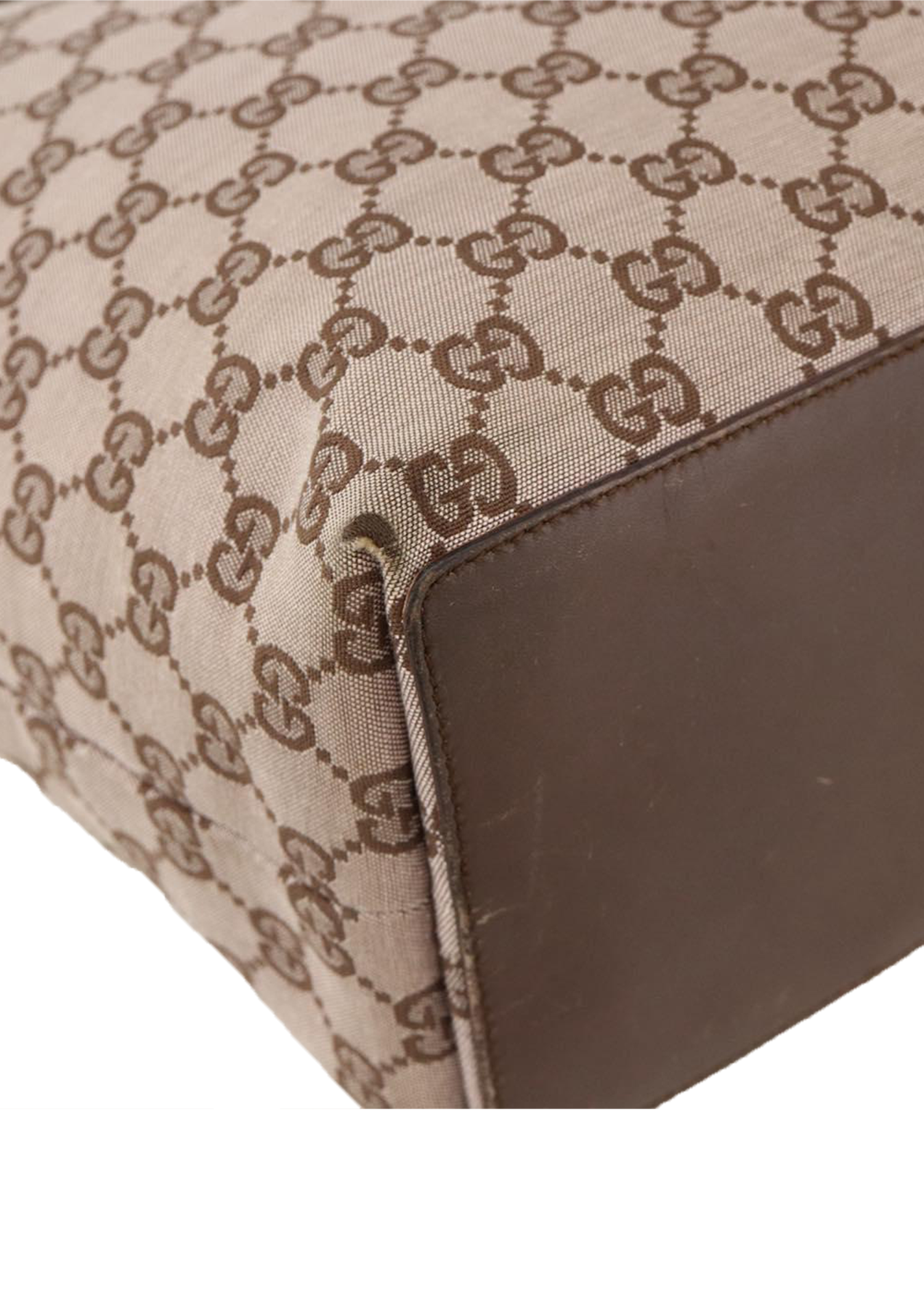 Gucci Brown Monogram Tote