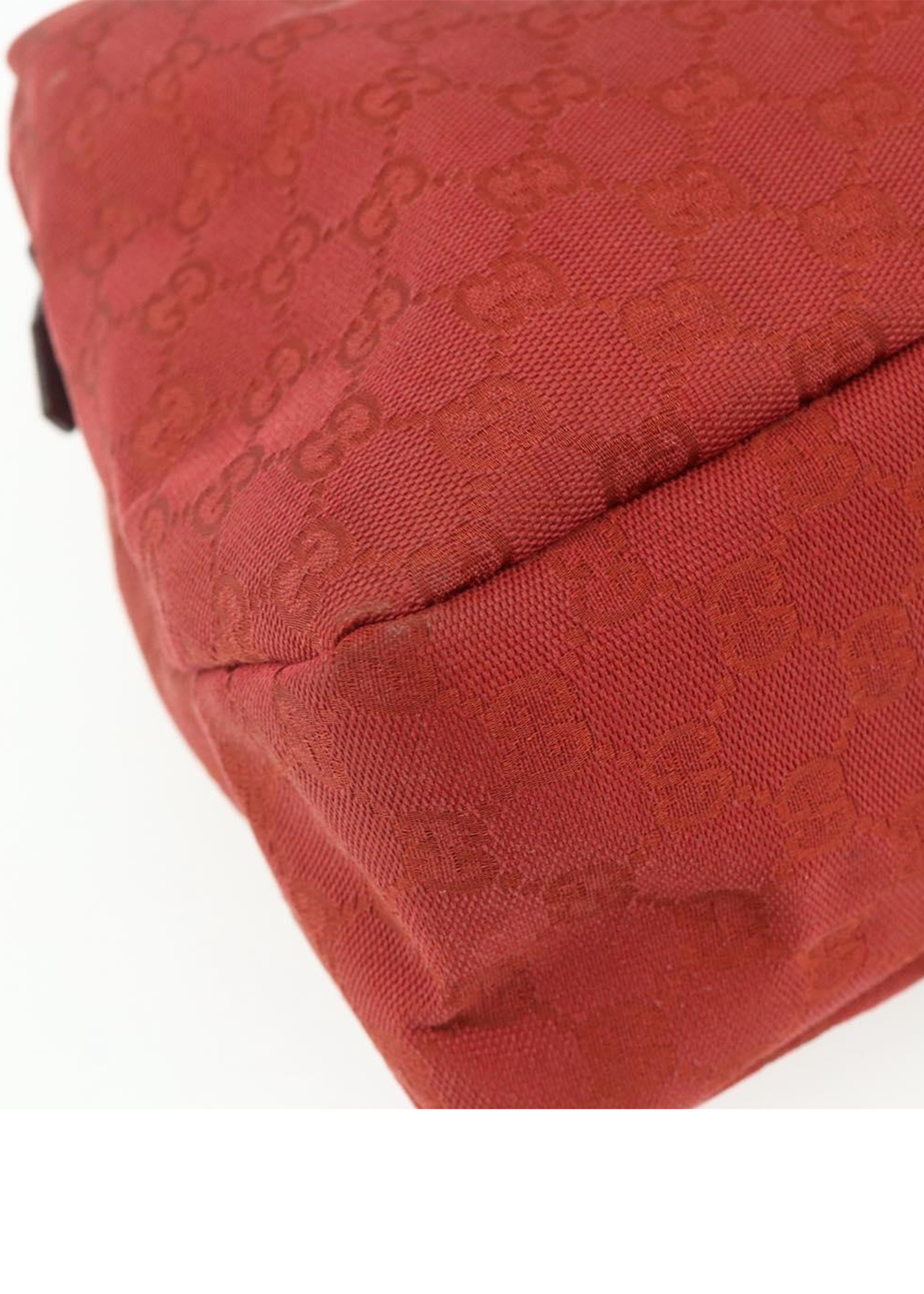 Gucci Red Horsebit Hobo Bag