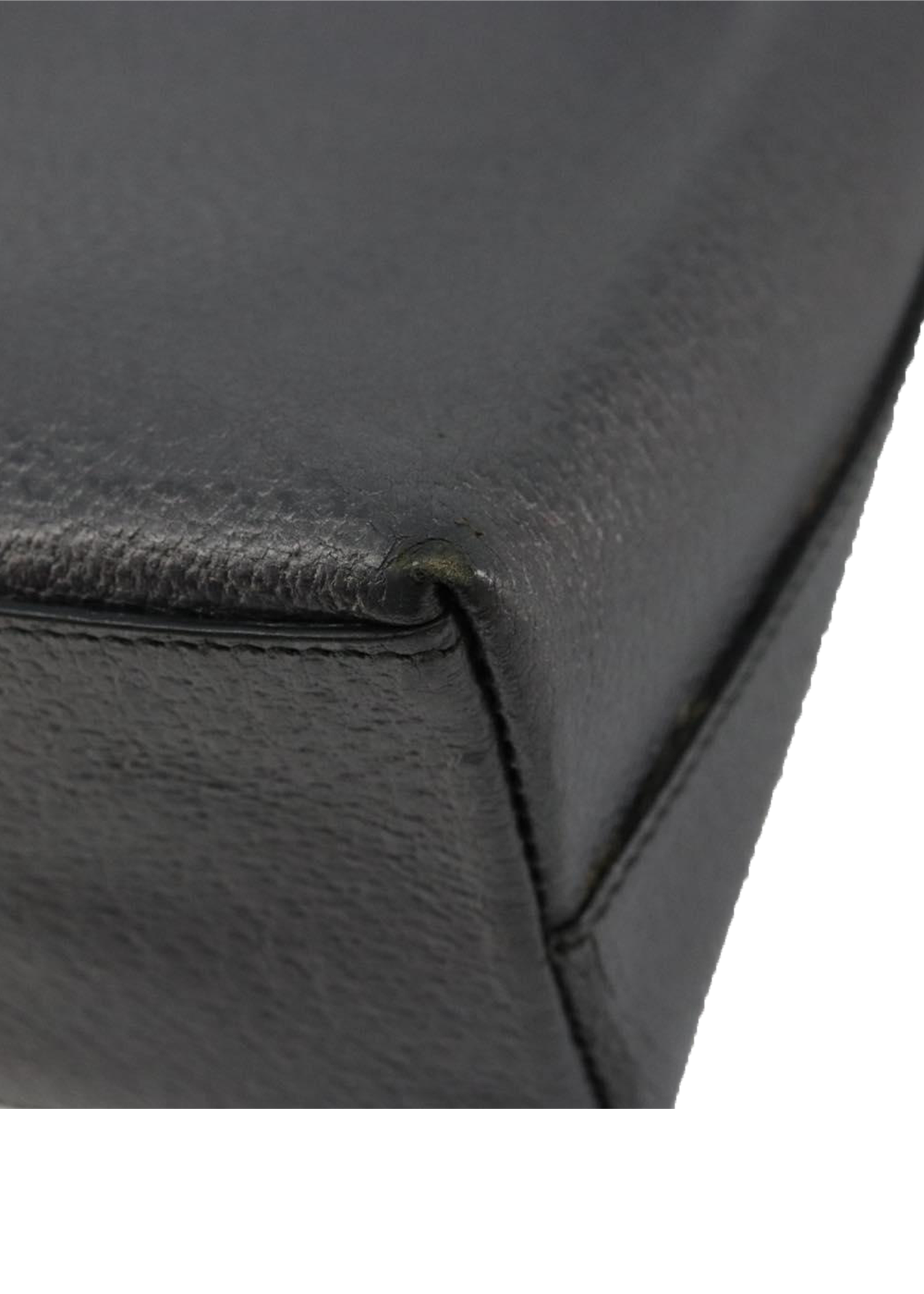 Gucci Black Bamboo Handbag