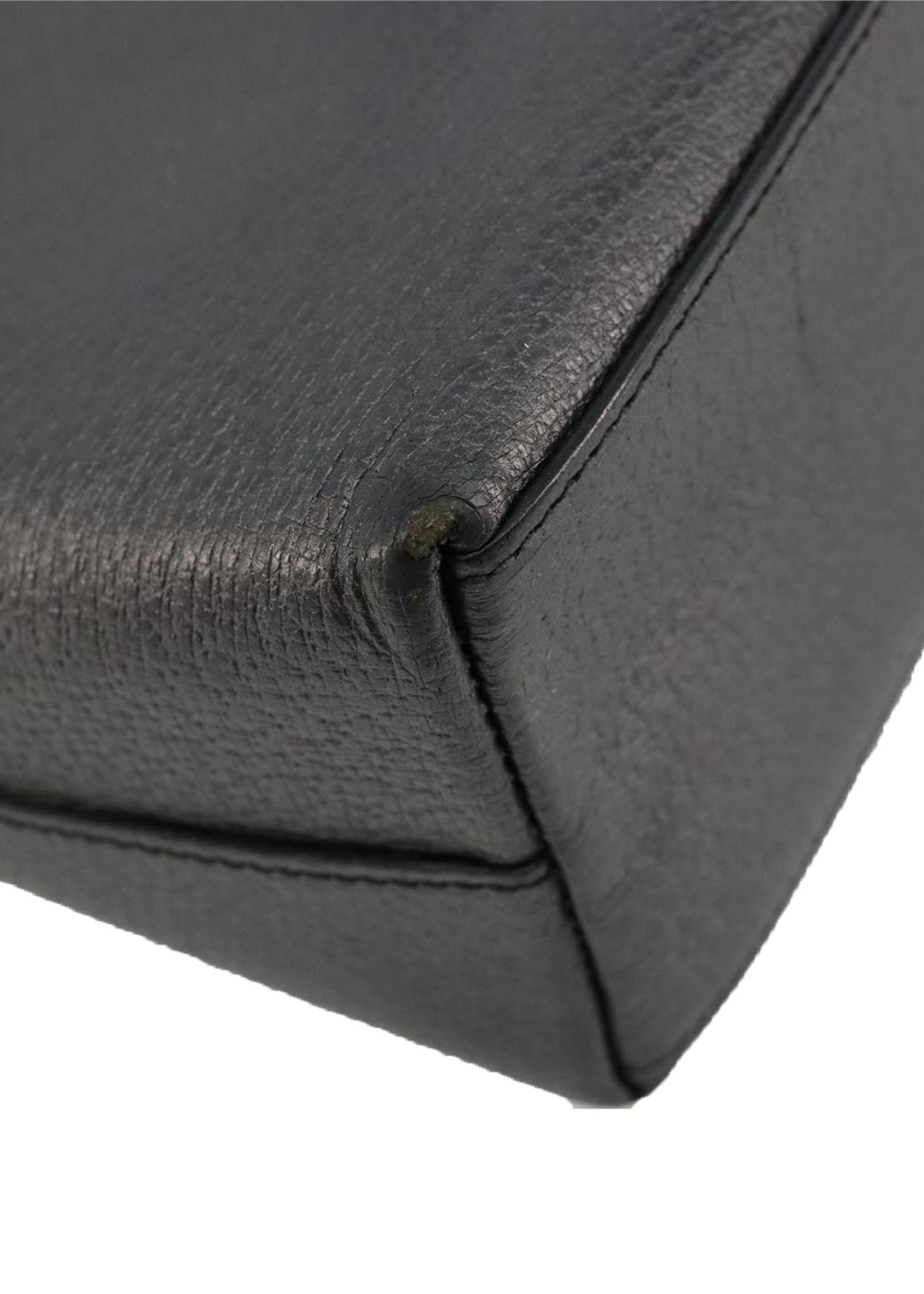 Gucci Black Bamboo Handbag