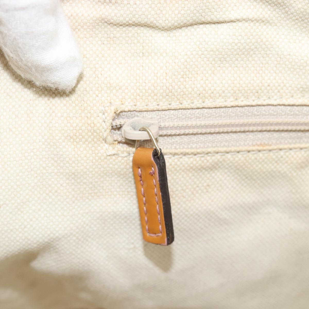 Gucci Brown Monogram Striped Tote