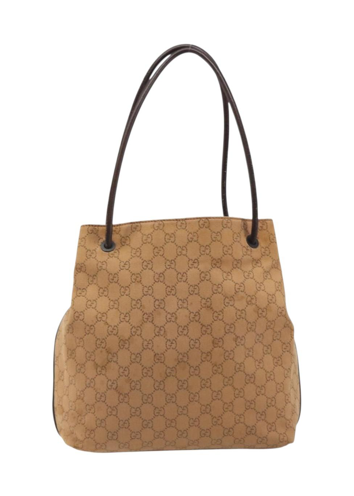 Gucci Tan Monogram Tote