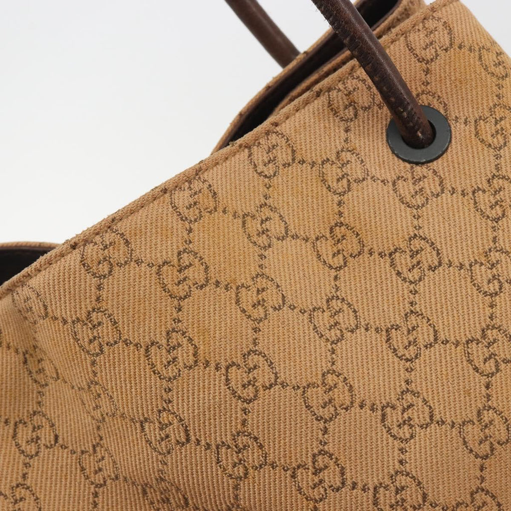 Gucci Tan Monogram Tote