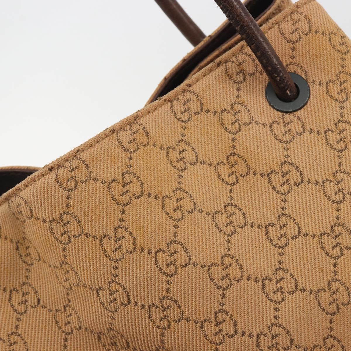 Gucci Tan Monogram Tote