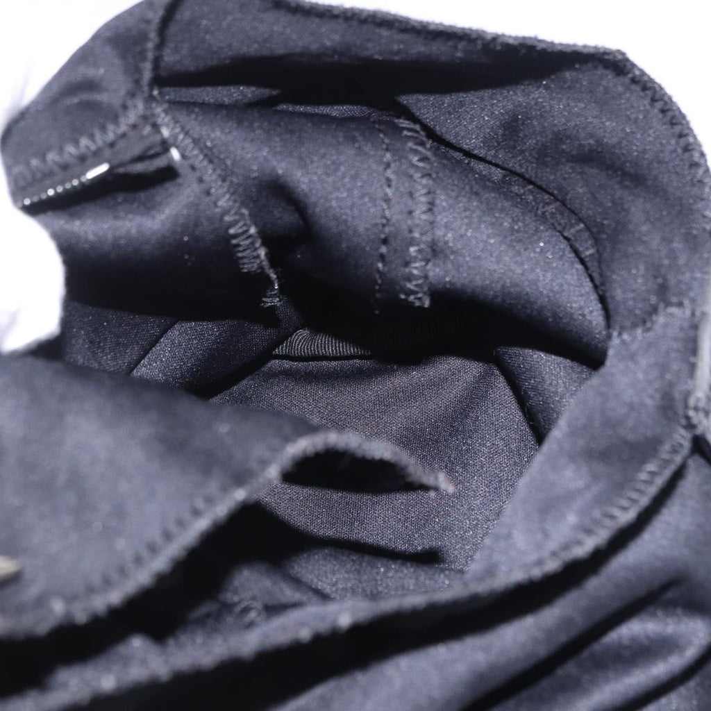 Fendi Black Rounded Baguette