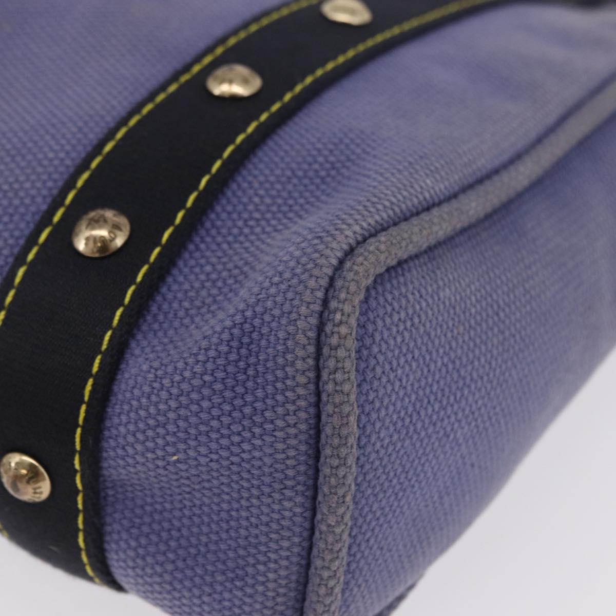 Louis Vuitton Blue Canvas Mini Tote