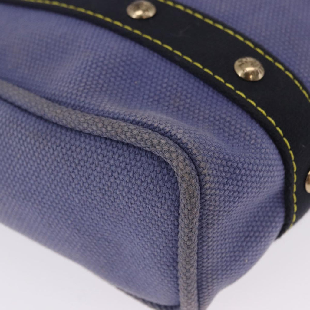 Louis Vuitton Blue Canvas Mini Tote