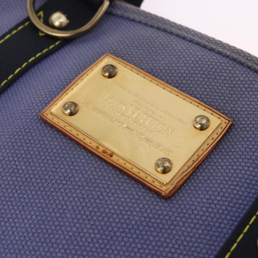 Louis Vuitton Blue Canvas Mini Tote
