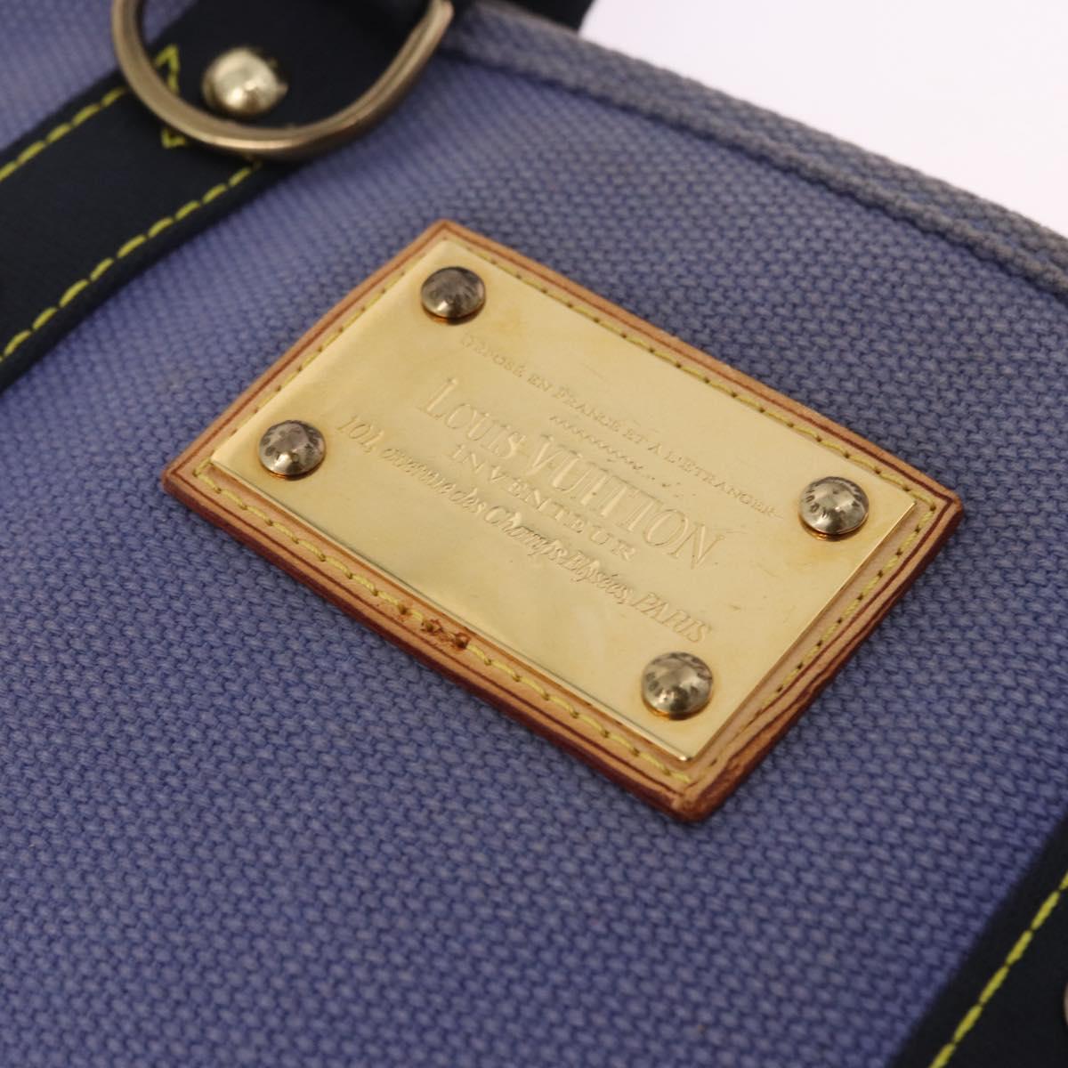 Louis Vuitton Blue Canvas Mini Tote