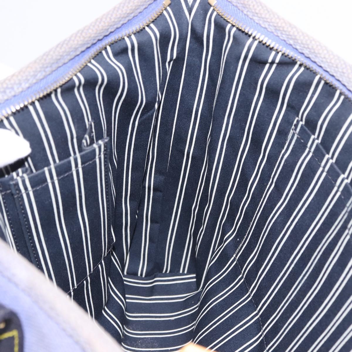 Louis Vuitton Blue Canvas Mini Tote