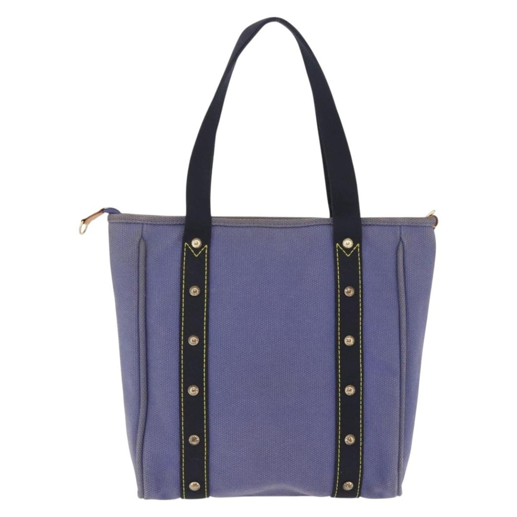 Louis Vuitton Blue Canvas Mini Tote