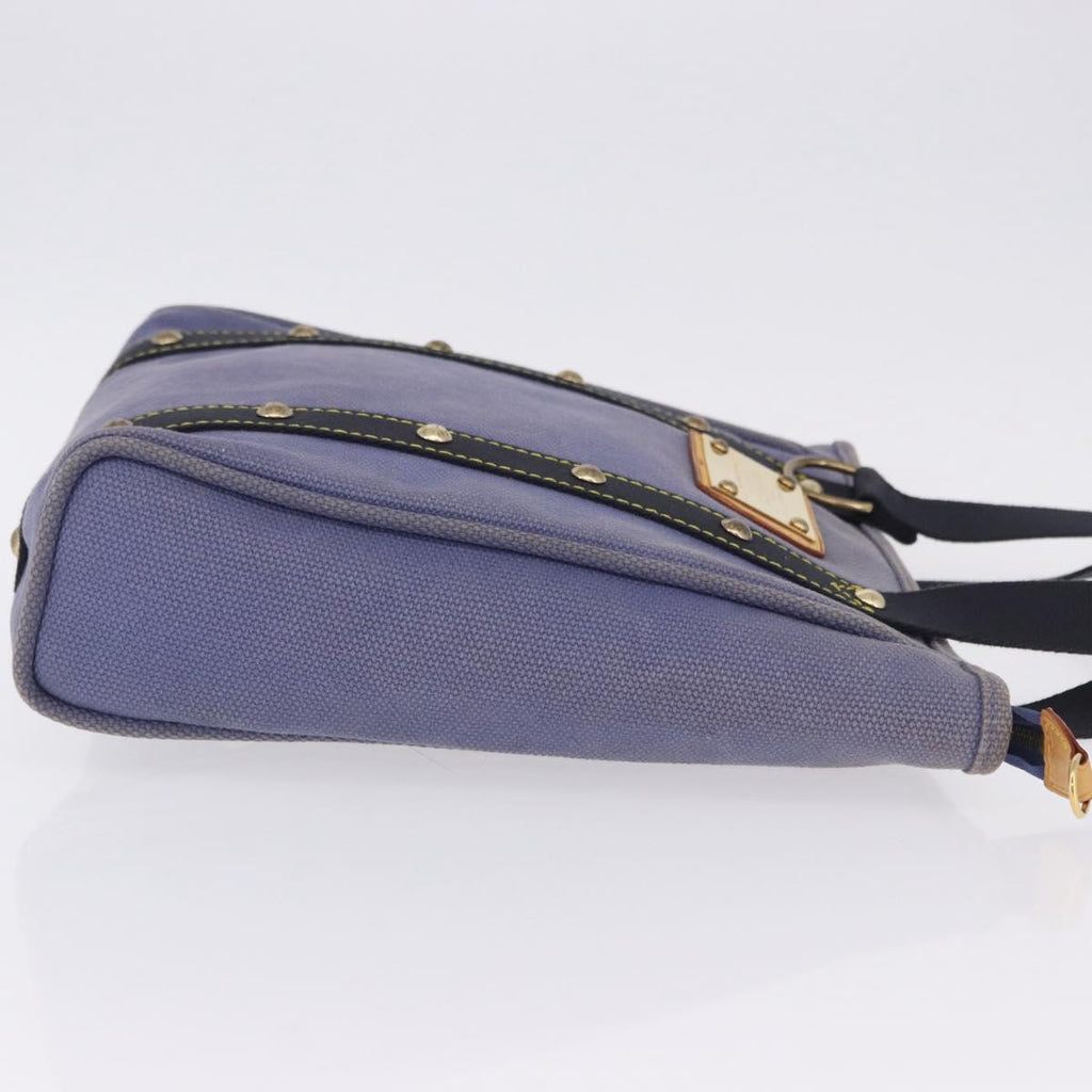 Louis Vuitton Blue Canvas Mini Tote