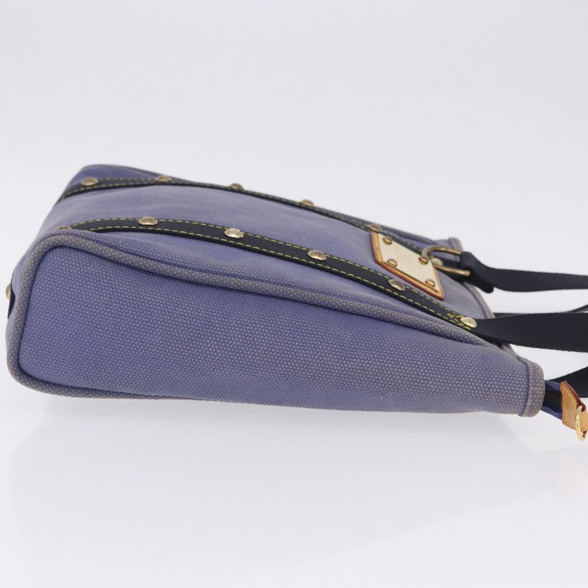 Louis Vuitton Blue Canvas Mini Tote