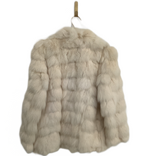 Load image into Gallery viewer, Cream Fur Coat
