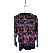 Load image into Gallery viewer, Missoni Pink and Blue Patterned Cardigan
