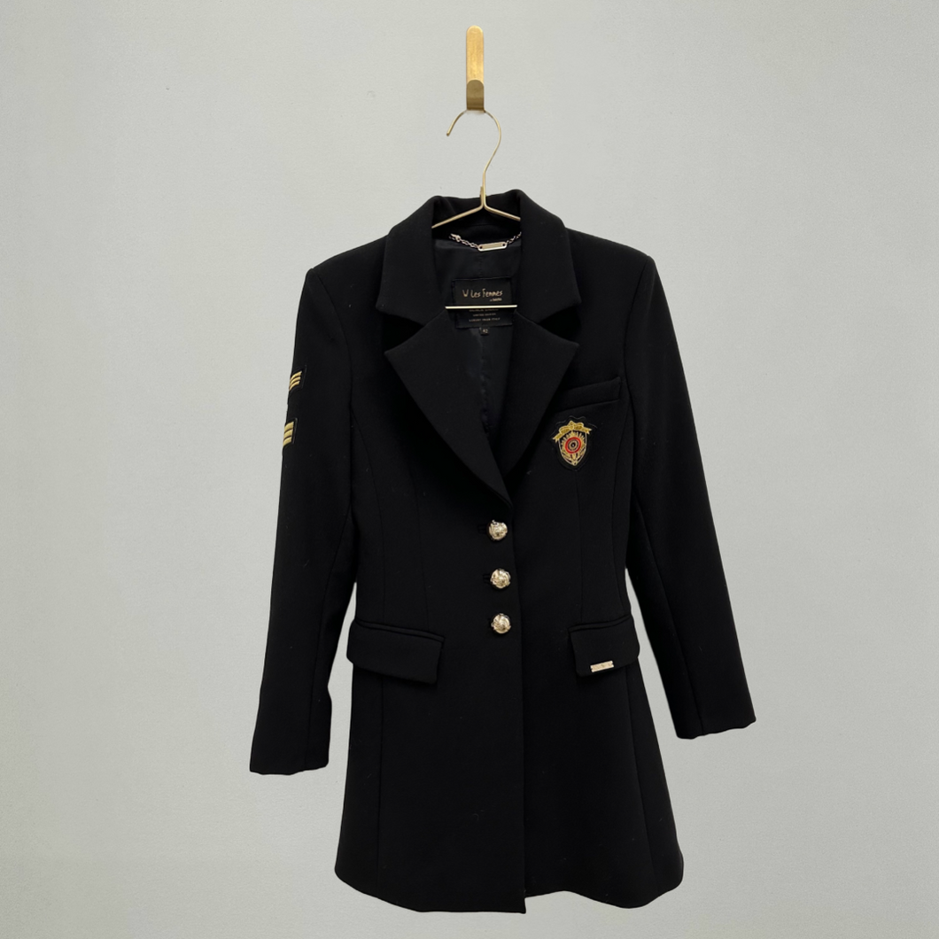 W Les Femmes Military Coat