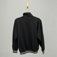 Load image into Gallery viewer, Courreges Black Logo Zip Up Sweatshirt
