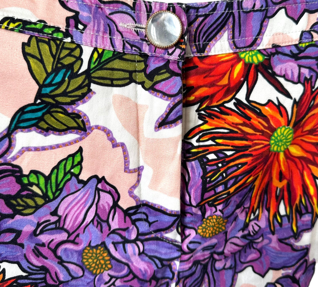 Blumarine Floral Shorts