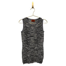 Load image into Gallery viewer, Missoni Grey and White Mini Dress
