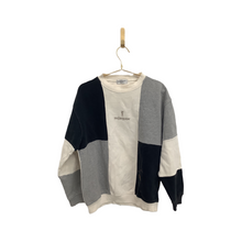 Load image into Gallery viewer, Ysl Black White and Grey Crewneck
