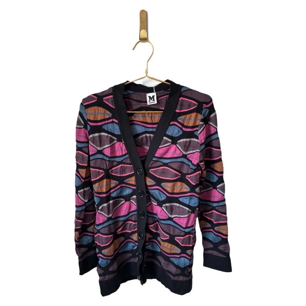Missoni Pink and Blue Patterned Cardigan