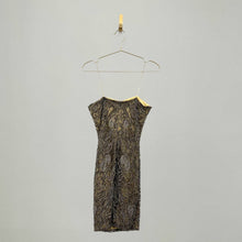 Load image into Gallery viewer, Lorena Sarbu Strapless Sequin Mini Dress
