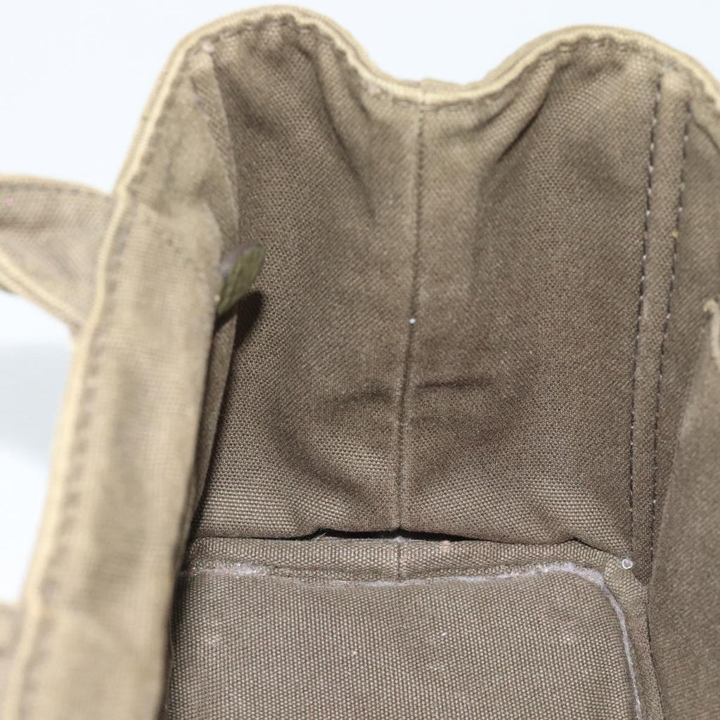 Prada Green Canapa Tote