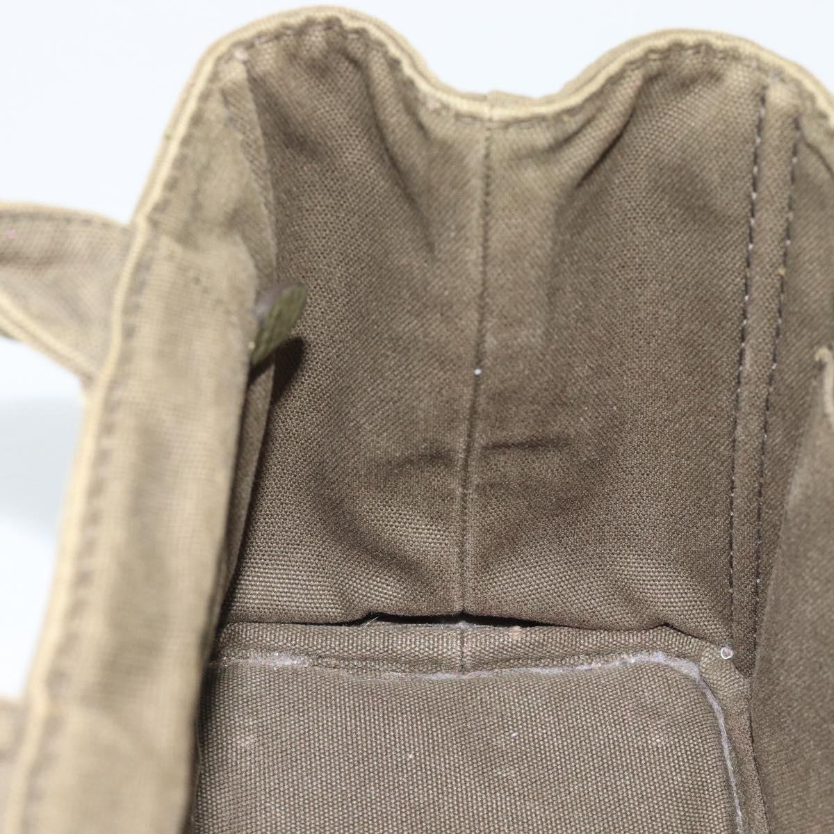 Prada Green Canapa Tote
