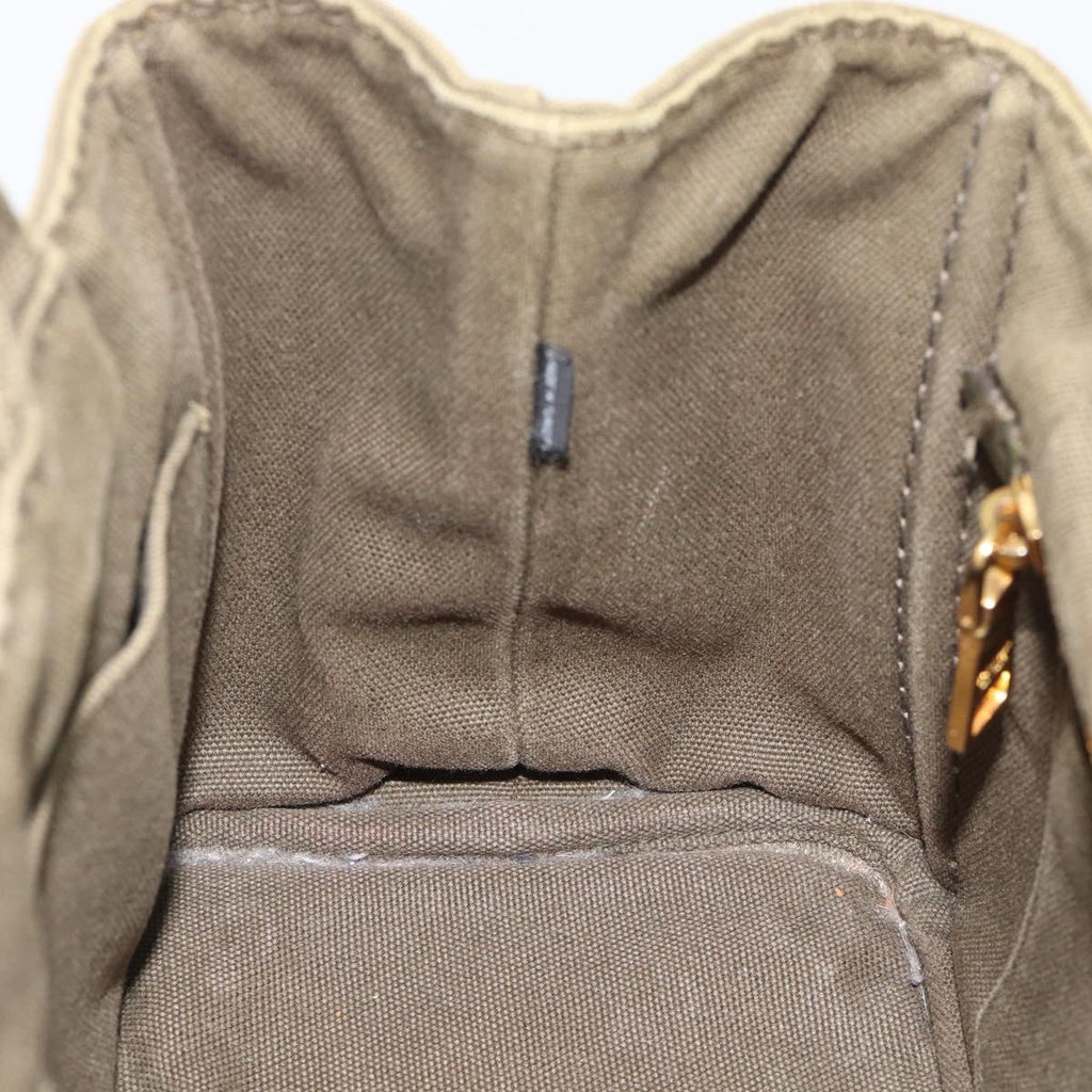 Prada Green Canapa Tote