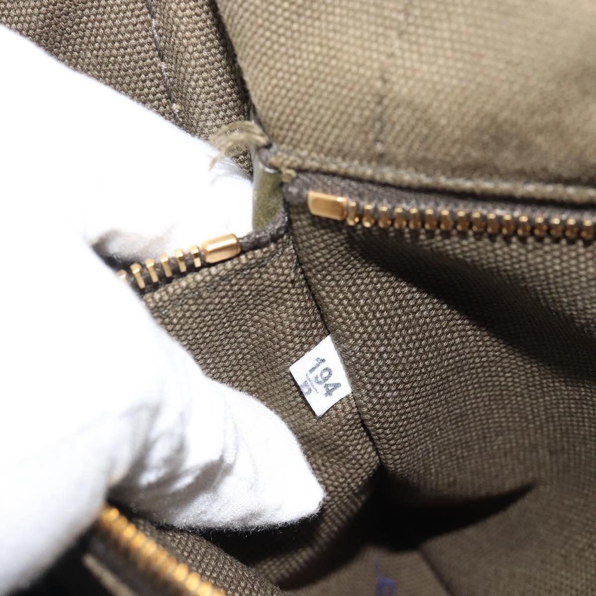 Prada Green Canapa Tote