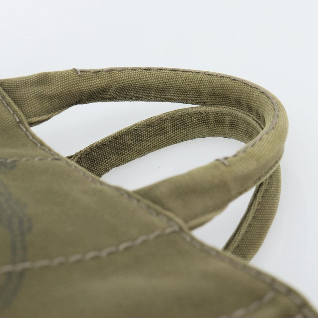 Prada Green Canapa Tote