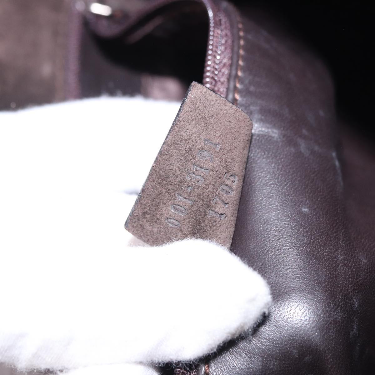 Gucci Tom Ford Brown Suede Tote