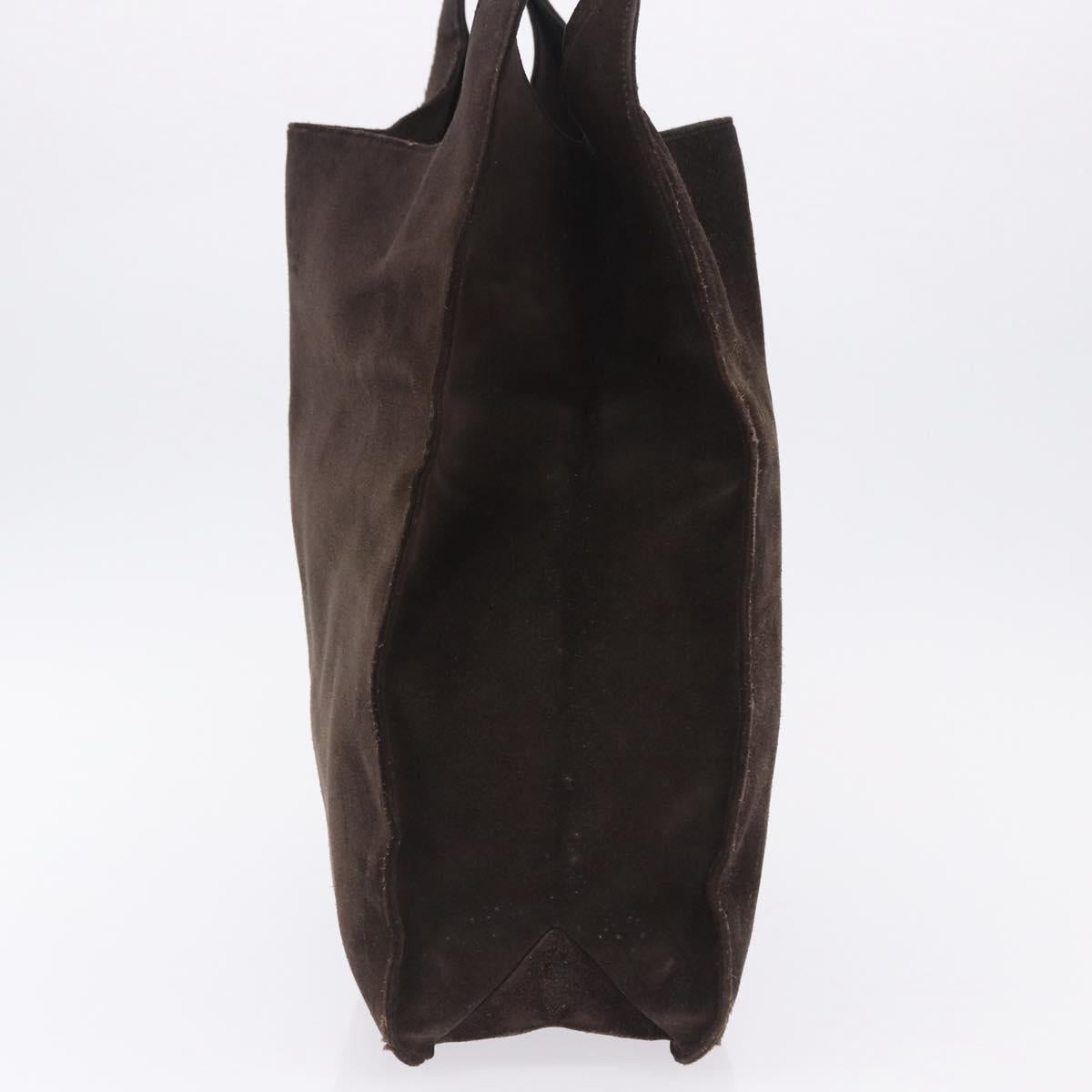 Gucci Tom Ford Brown Suede Tote
