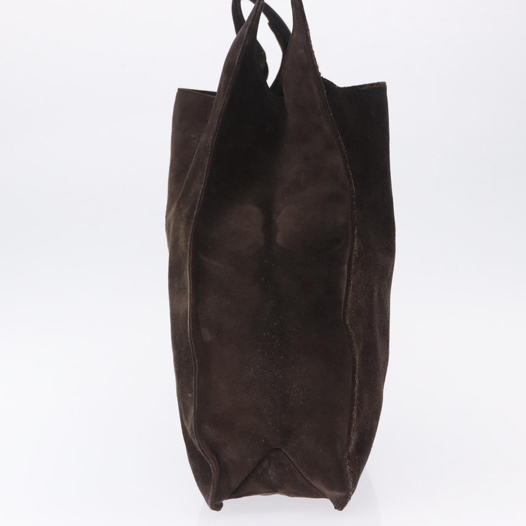 Gucci Tom Ford Brown Suede Tote