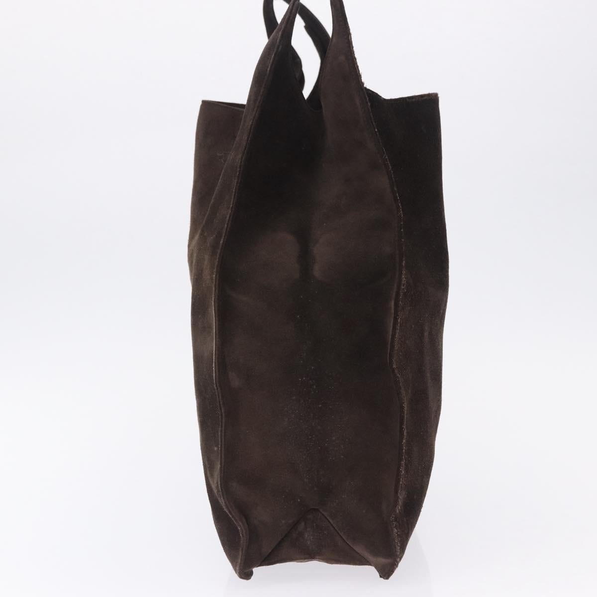 Gucci Tom Ford Brown Suede Tote