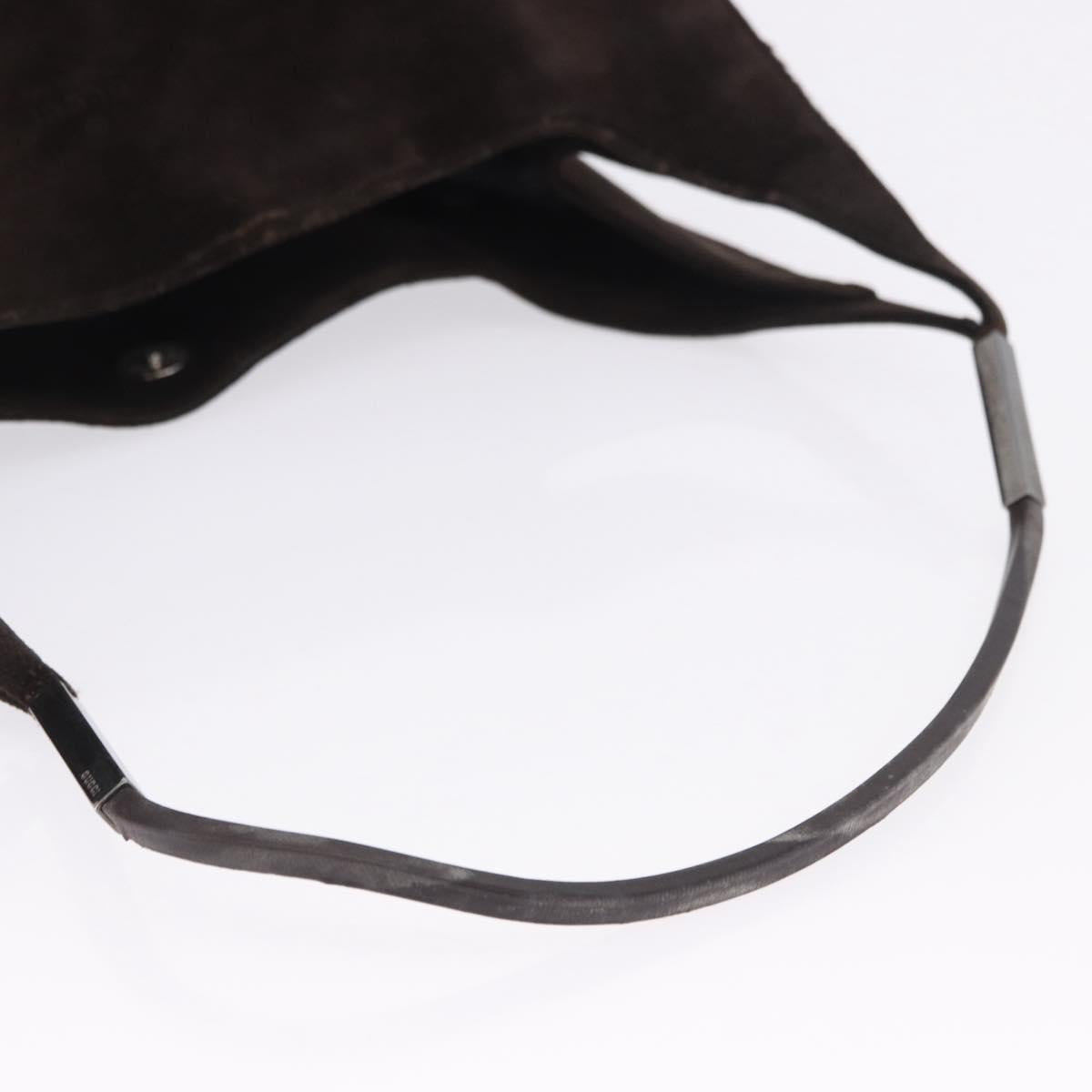 Gucci Tom Ford Brown Suede Tote