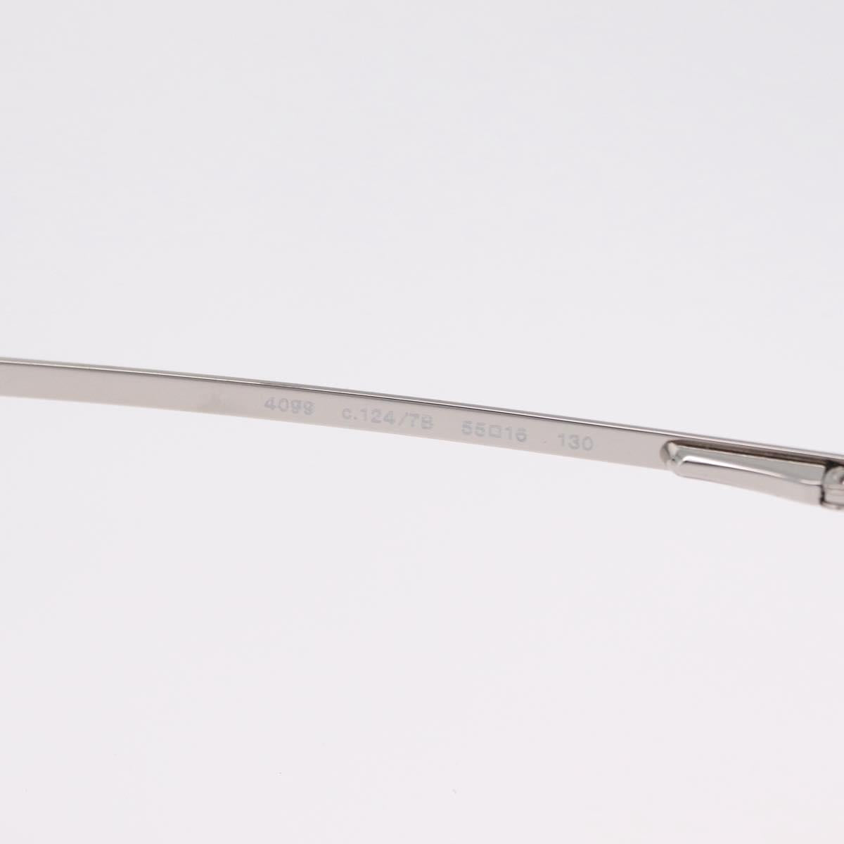Chanel Blue Tinted Rimless Sunglasses