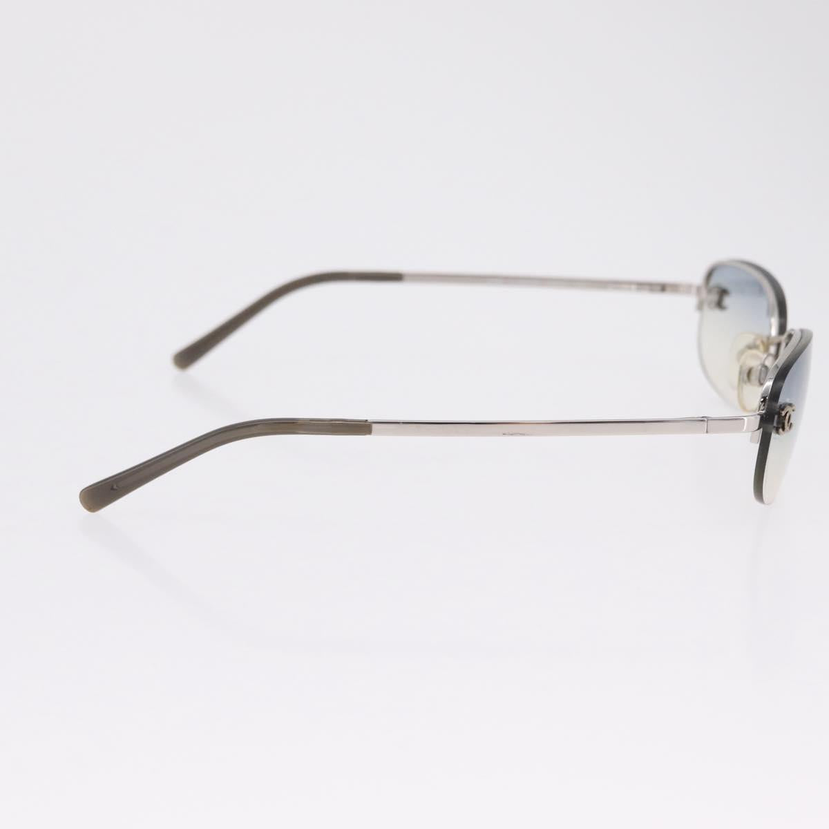 Chanel Blue Tinted Rimless Sunglasses