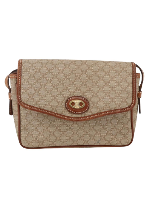 Celine Beige Macadam Crossbody