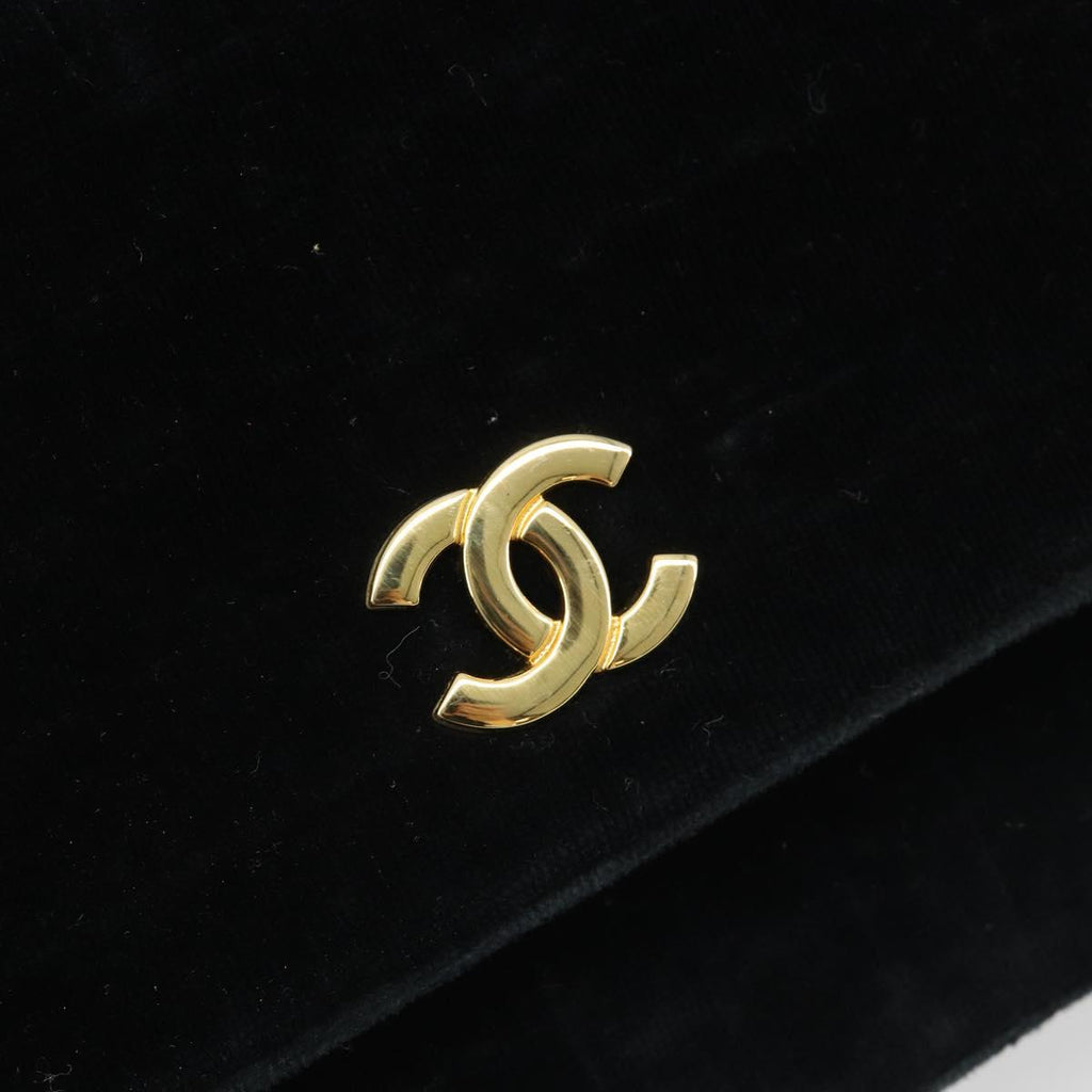 Chanel Velvet Shoulder Bag