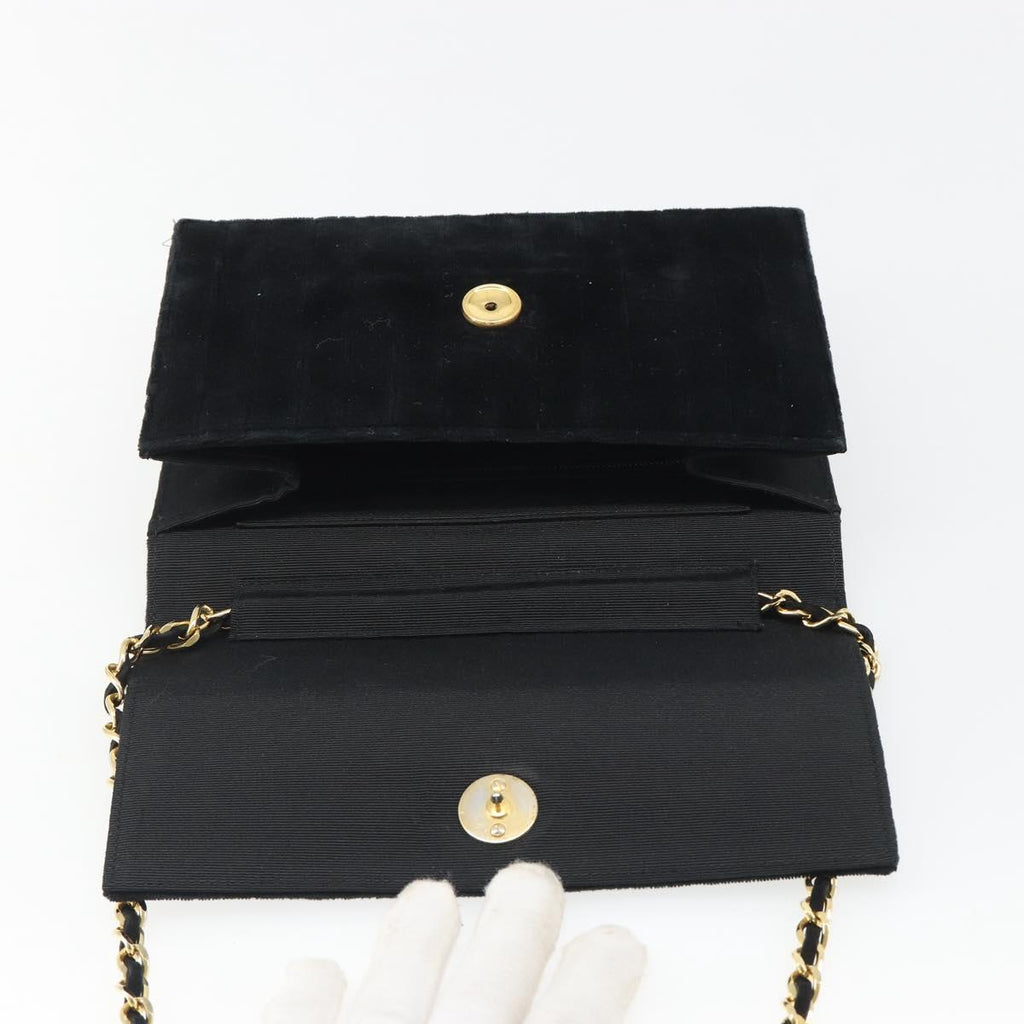 Chanel Velvet Shoulder Bag